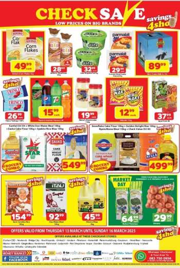 Check Save catalogue  - 13/03/2025 - 16/03/2025.