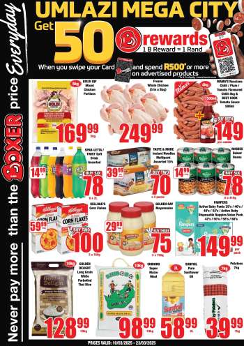 Boxer catalogue  - 10/03/2025 - 23/03/2025.