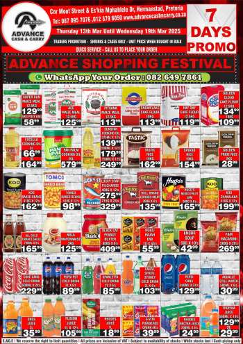 Advance Cash & Carry catalogue  - 13/03/2025 - 19/03/2025.