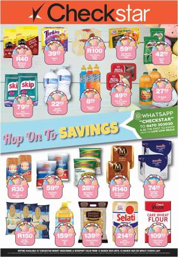 Checkstar catalogue  - 12/03/2025 - 23/03/2025.
