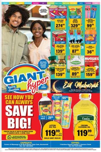 Giant Hyper catalogue  - 14/03/2025 - 06/04/2025.