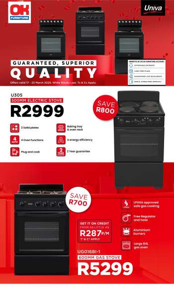OK Furniture catalogue  - 17/03/2025 - 23/03/2025.