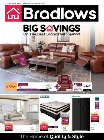 Bradlows catalogue  - 17/03/2025 - 15/04/2025.
