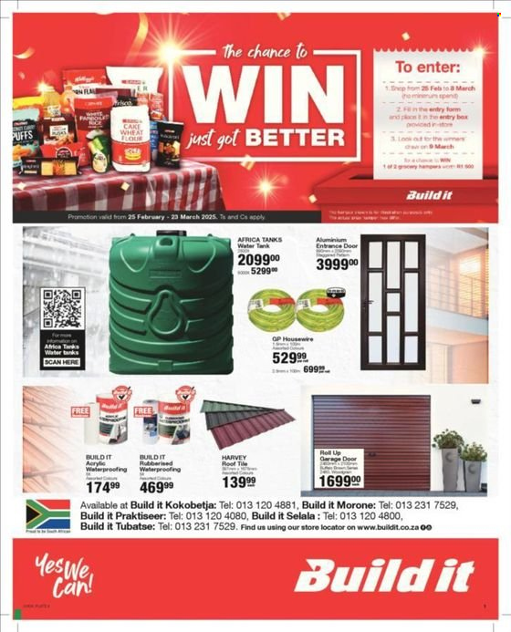 Build It specials - 25/02/2025 - 23/03/2025. Page 1