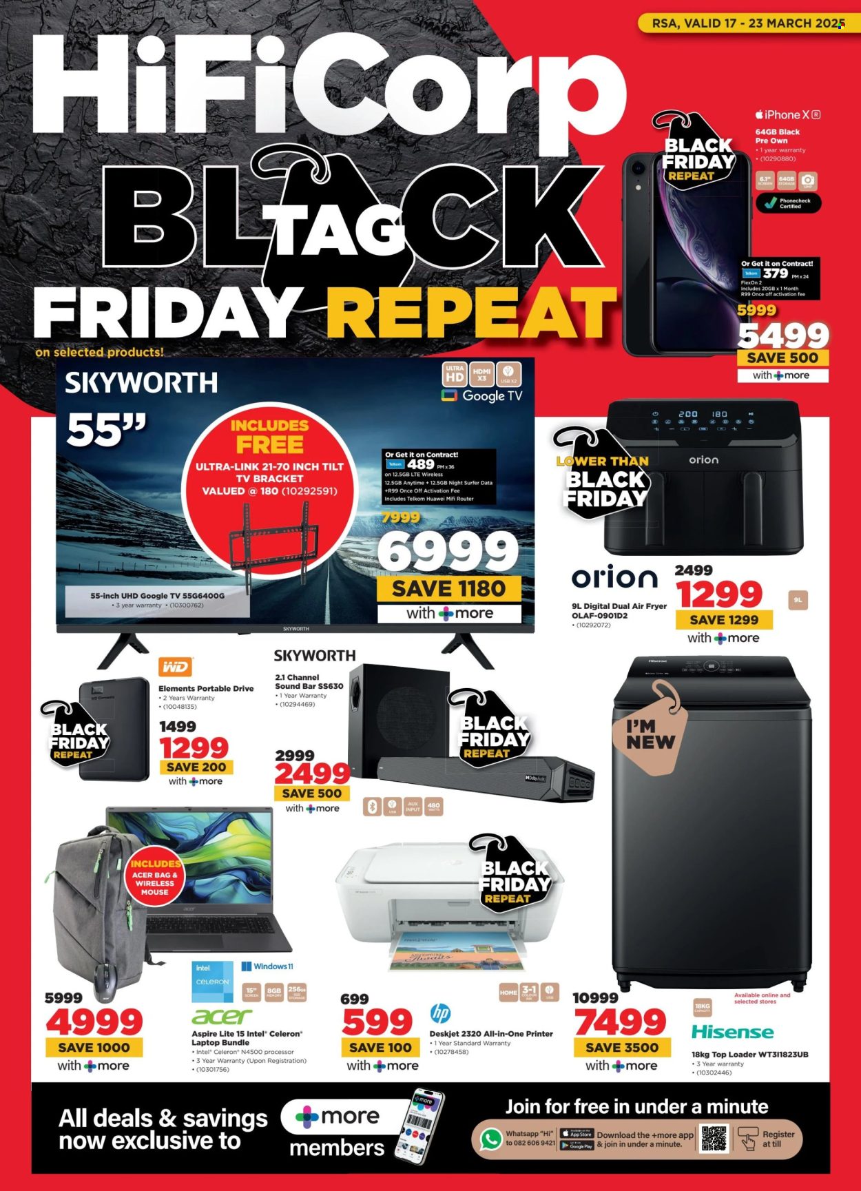 HiFi Corp specials - 17/03/2025 - 23/03/2025. Page 1