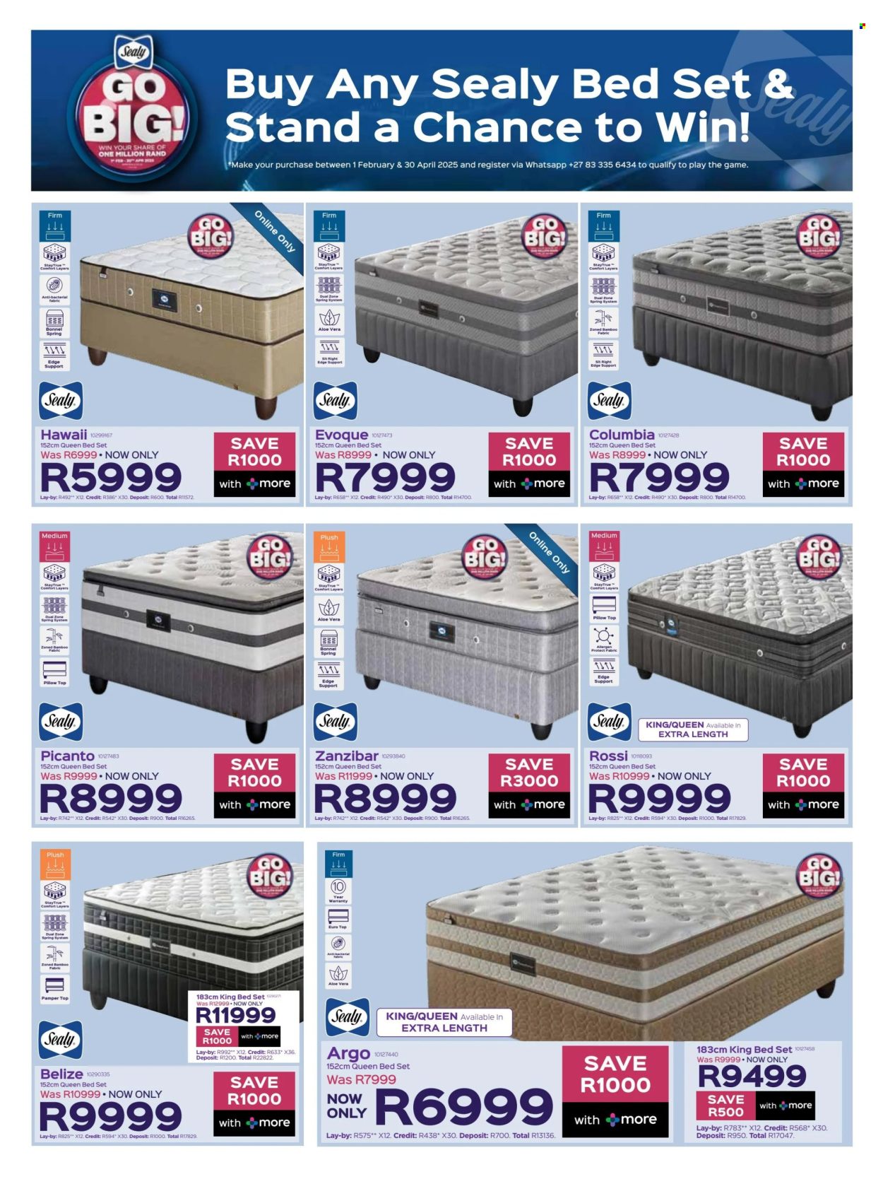 Sleepmasters specials - 17/03/2025 - 13/04/2025. Page 4