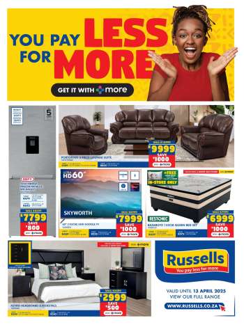 Russells catalogue  - 17/03/2025 - 13/04/2025.
