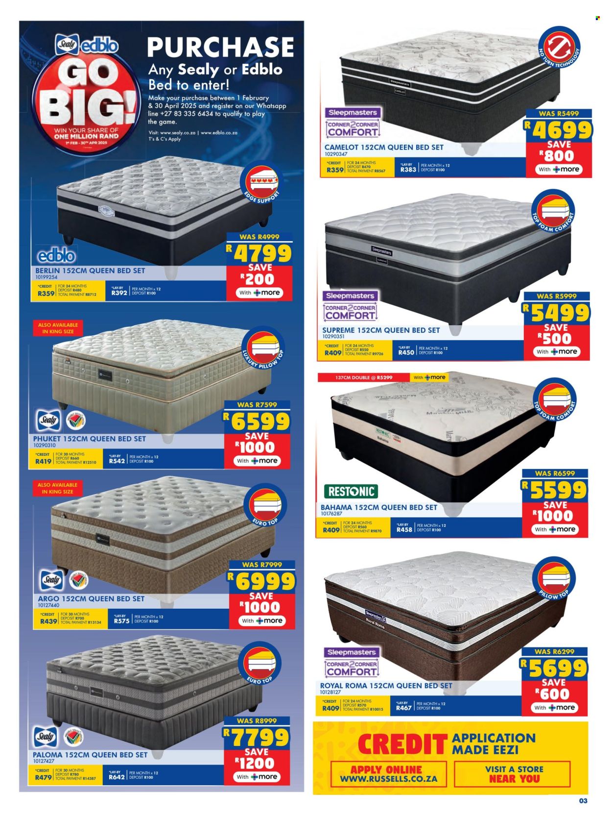 Russells specials - 17/03/2025 - 13/04/2025. Page 3
