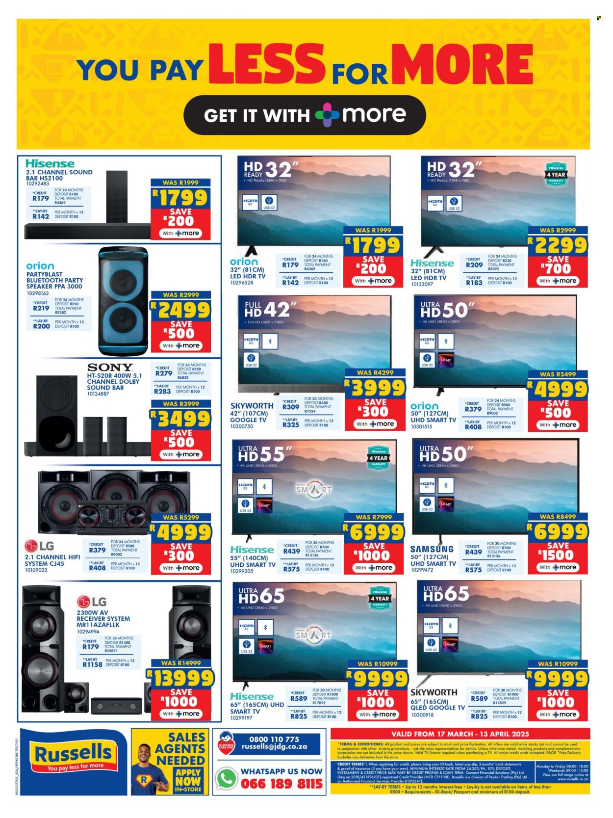 Russells specials - 17/03/2025 - 13/04/2025. Page 16
