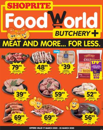 Shoprite catalogue  - 17/03/2025 - 23/03/2025.