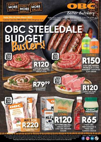 OBC catalogue  - 18/03/2025 - 24/03/2025.