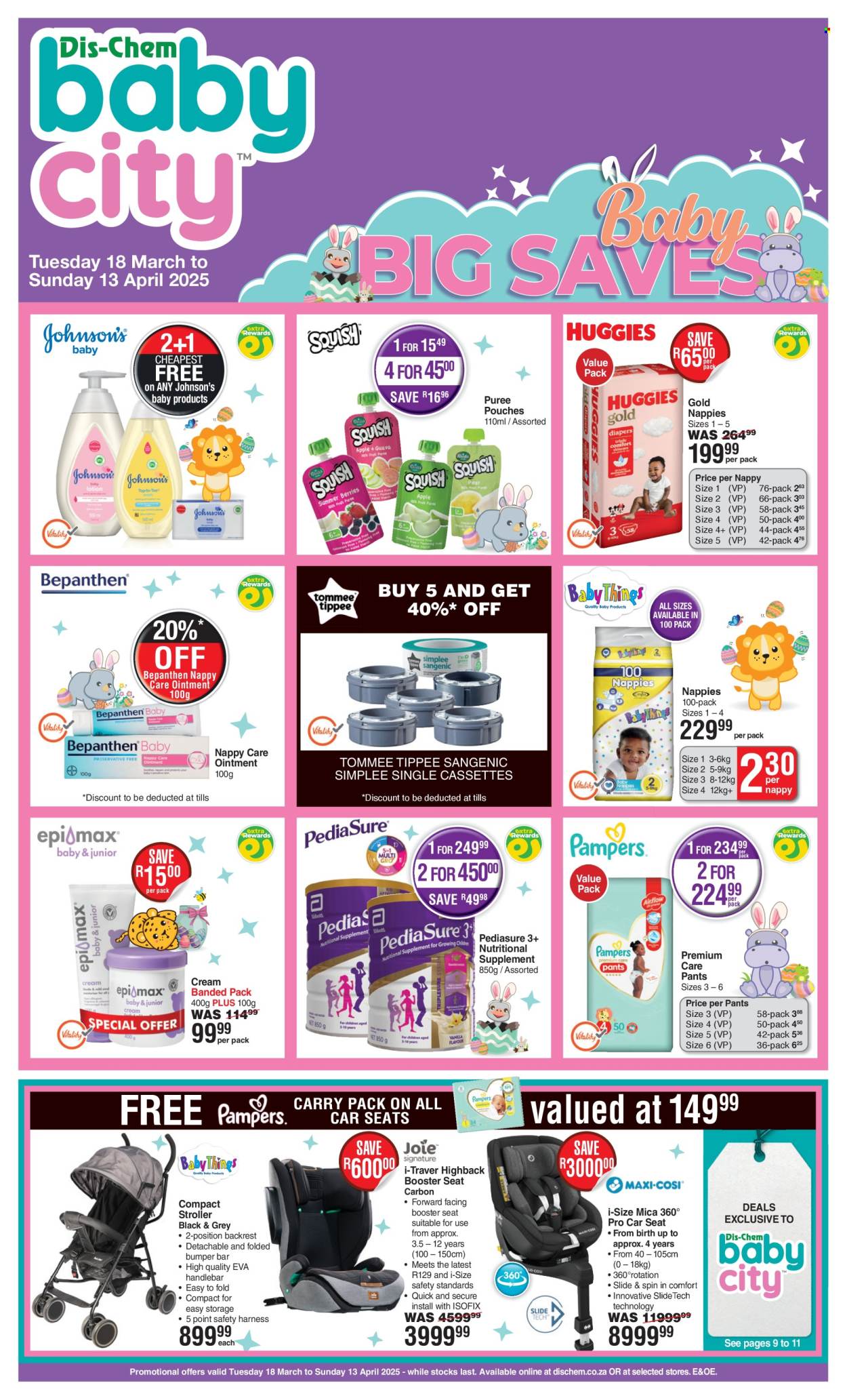 Baby City specials - 18/03/2025 - 13/04/2025. Page 1