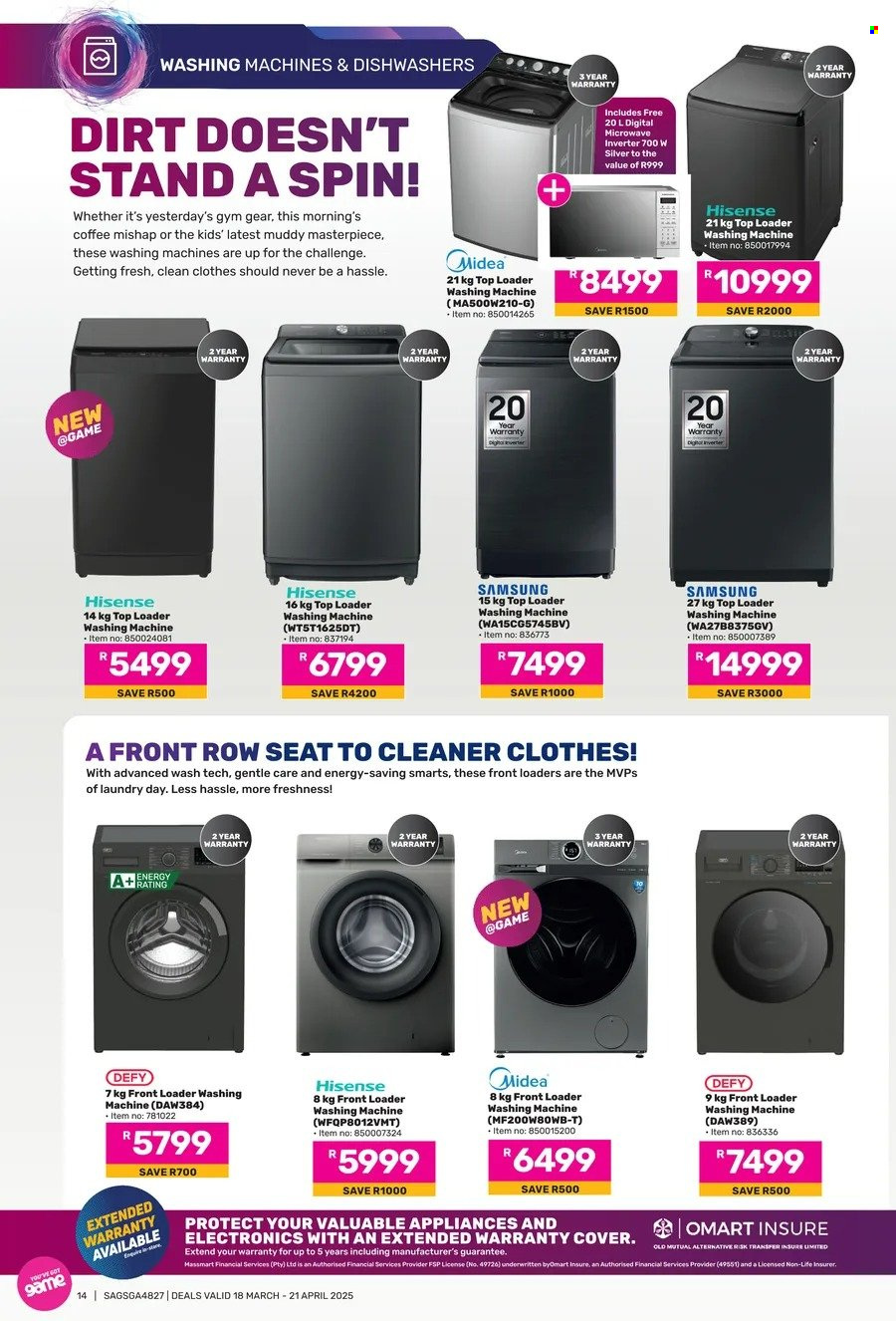 Game specials - 18/03/2025 - 21/04/2025. Page 14