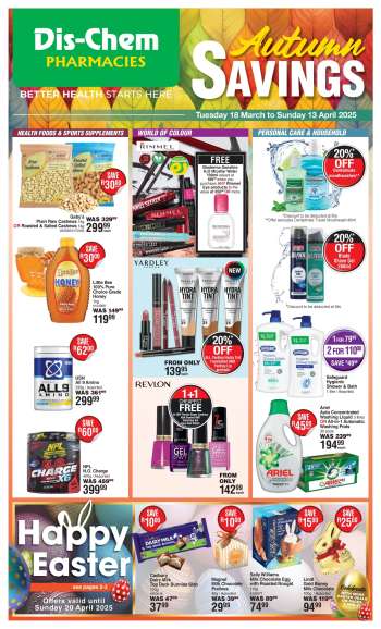 Dis-Chem catalogue  - 18/03/2025 - 13/04/2025.