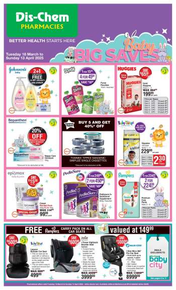 Dis-Chem catalogue  - 18/03/2025 - 13/04/2025.