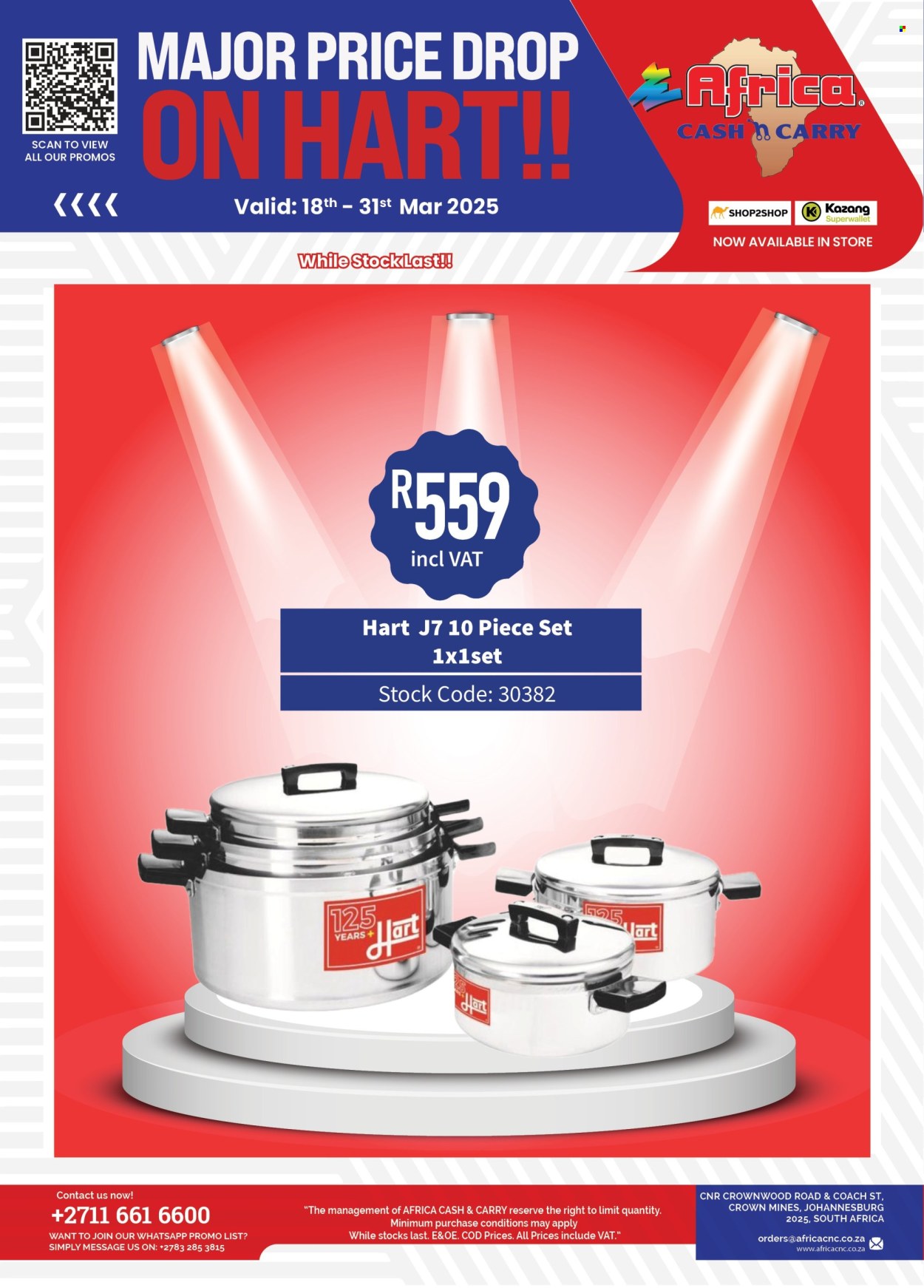 Africa Cash & Carry specials - 18/03/2025 - 31/03/2025. Page 1