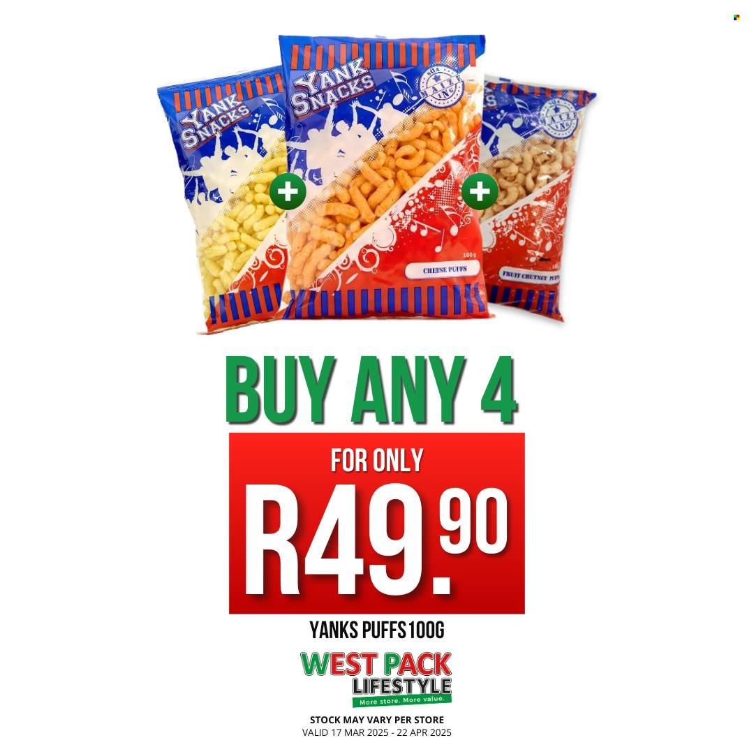 West Pack Lifestyle specials - 17/03/2025 - 22/04/2025. Page 3