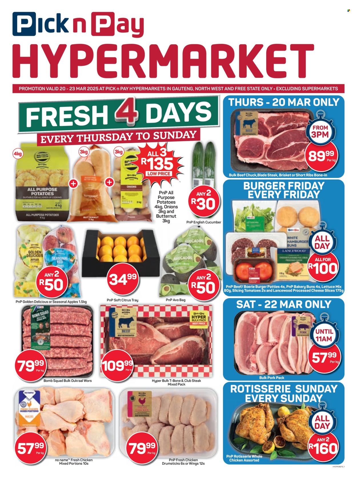 Pick n Pay Hypermarket specials - 20/03/2025 - 23/03/2025. Page 1
