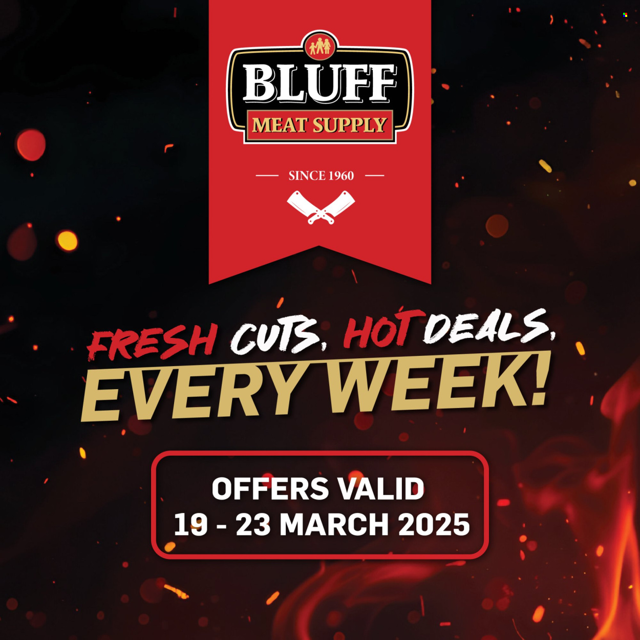 Bluff Meat Supply specials - 19/03/2025 - 23/03/2025. Page 1