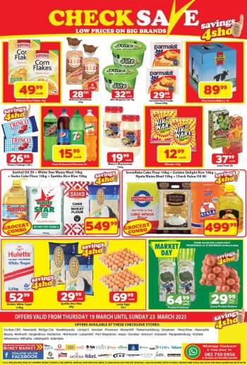 Check Save catalogue  - 19/03/2025 - 23/03/2025.
