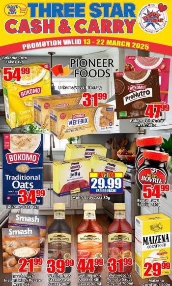 Three Star Cash and Carry catalogue  - 13/03/2025 - 22/03/2025.