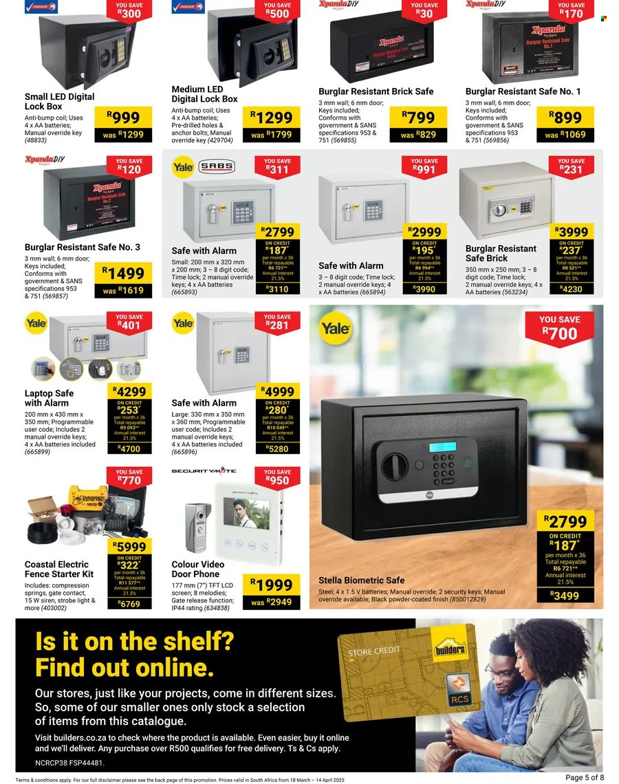 Builders specials - 18/03/2025 - 14/04/2025. Page 5