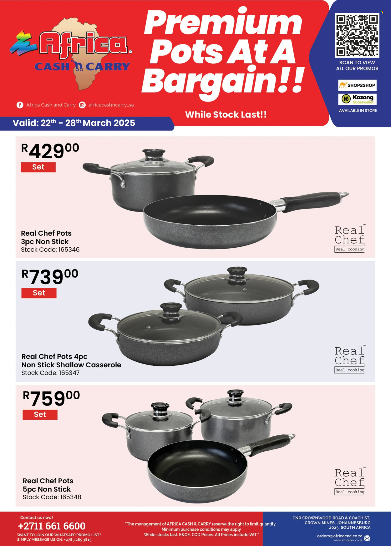 Africa Cash & Carry specials - 22/03/2025 - 28/03/2025. Page 1