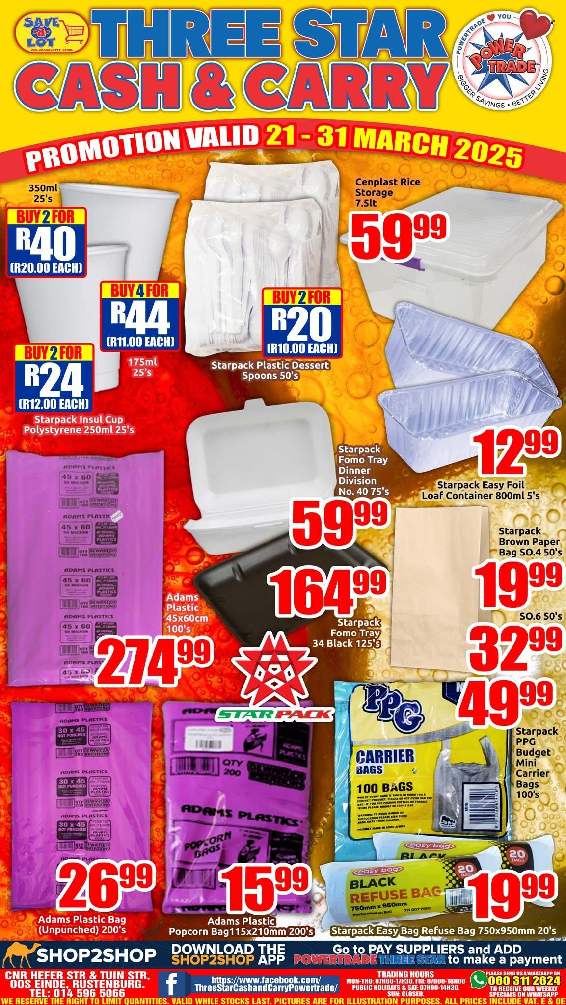 Three Star Cash and Carry specials - 21/03/2025 - 31/03/2025. Page 3