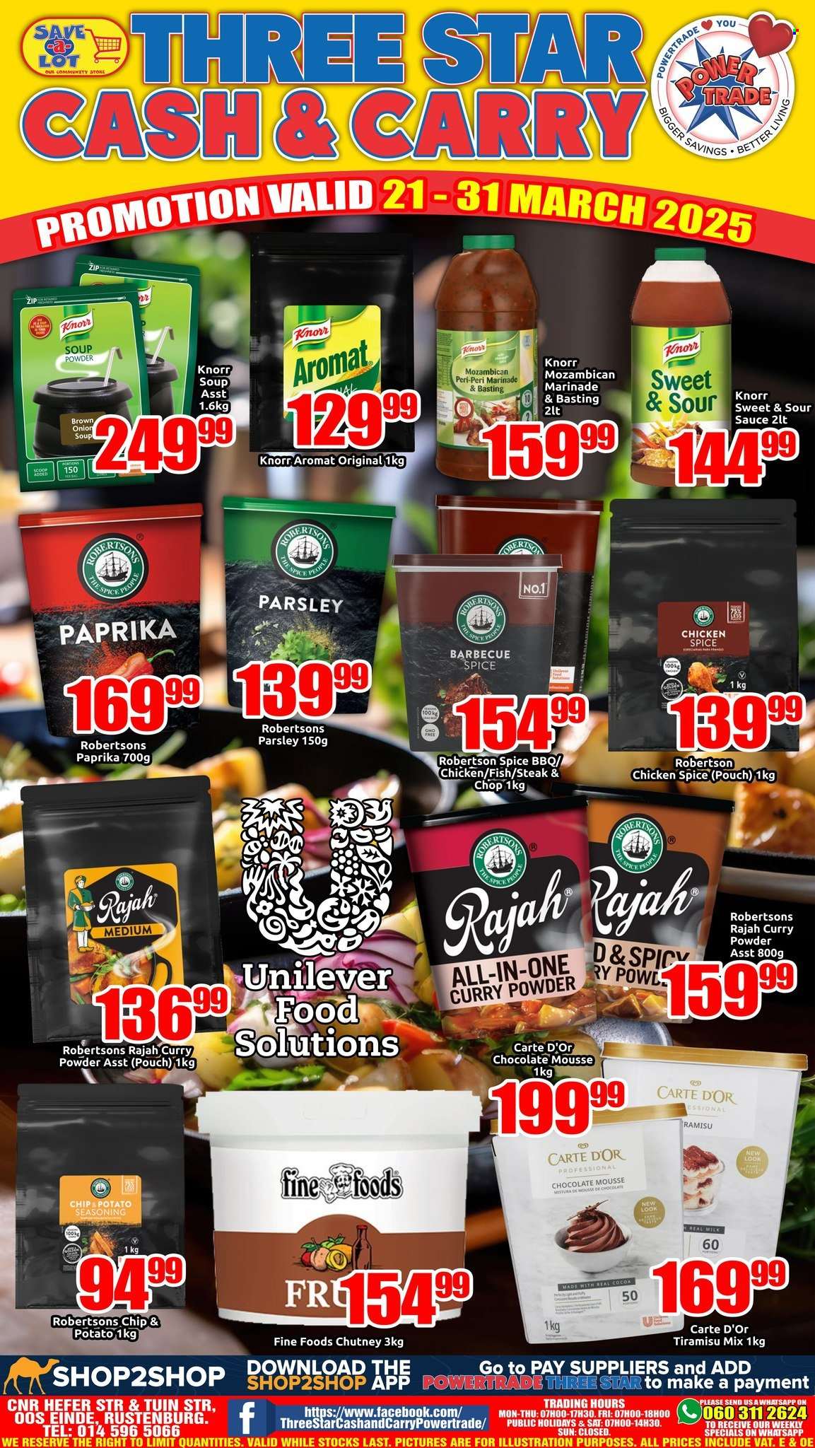 Three Star Cash and Carry specials - 21/03/2025 - 31/03/2025. Page 5