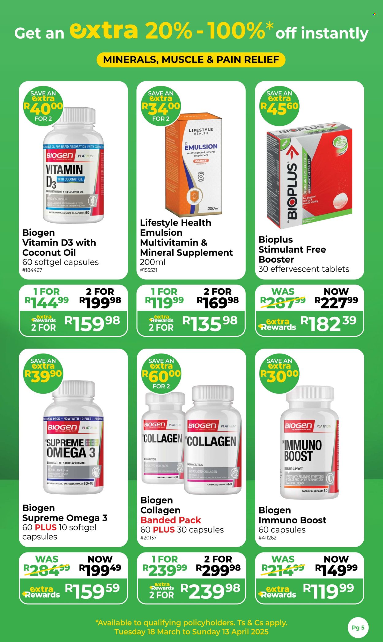 Dis-Chem specials - 18/03/2025 - 13/04/2025. Page 5