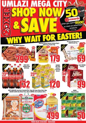 Boxer catalogue  - 24/03/2025 - 06/04/2025.