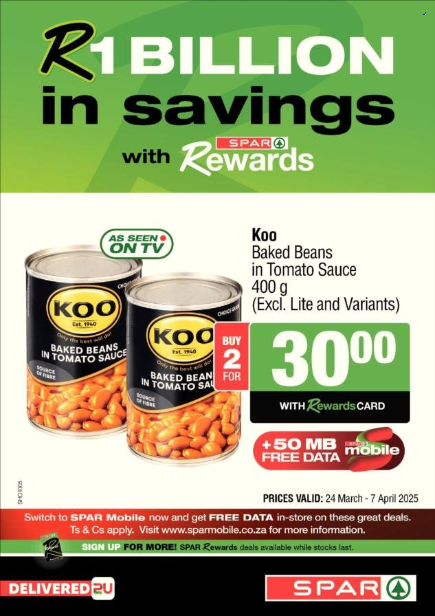 SPAR specials - 24/03/2025 - 07/04/2025. Page 2