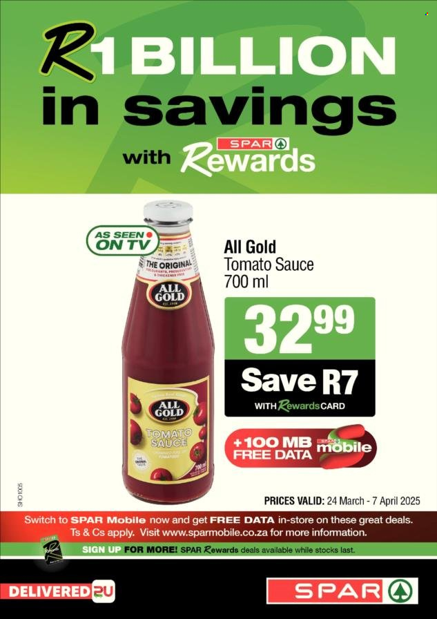 SPAR specials - 24/03/2025 - 07/04/2025. Page 3