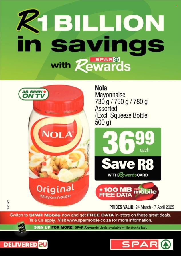 SPAR specials - 24/03/2025 - 07/04/2025. Page 9