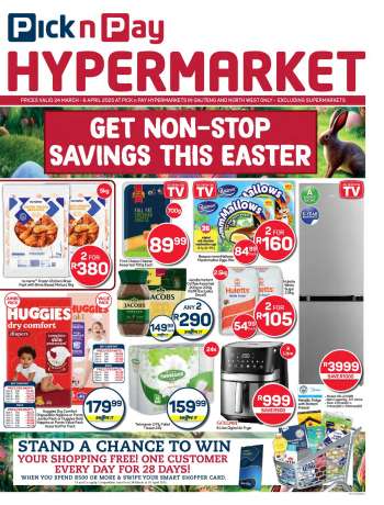 Pick n Pay Hypermarket catalogue  - 24/03/2025 - 06/04/2025.