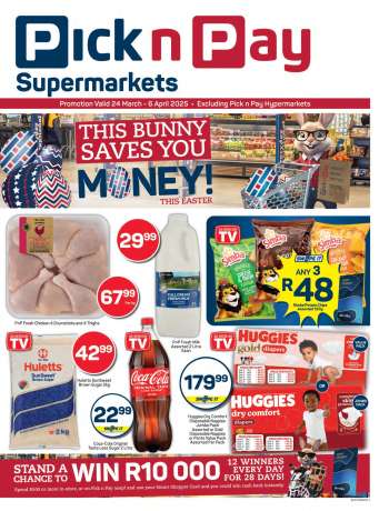 Pick n Pay Supermarket catalogue  - 24/03/2025 - 06/04/2025.