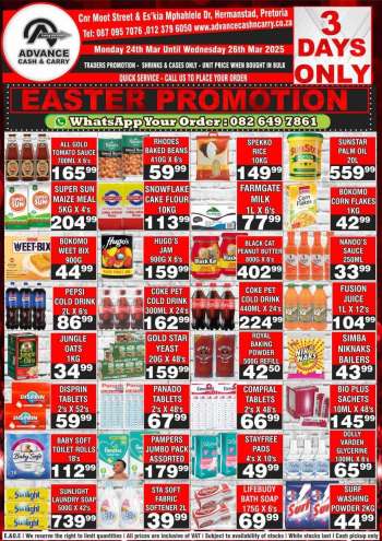 Advance Cash & Carry catalogue  - 24/03/2025 - 26/03/2025.