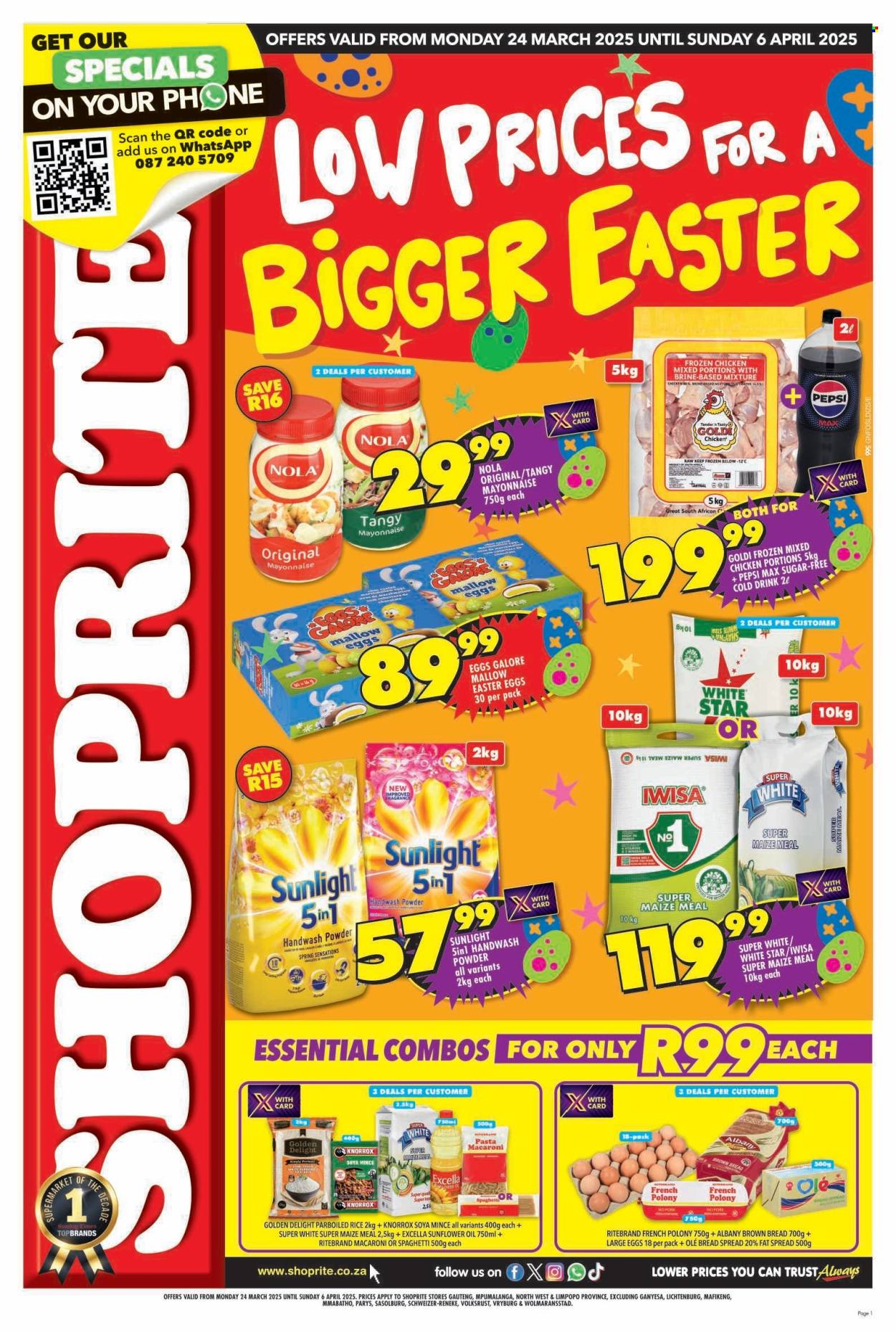 Shoprite specials - 24/03/2025 - 06/04/2025. Page 1