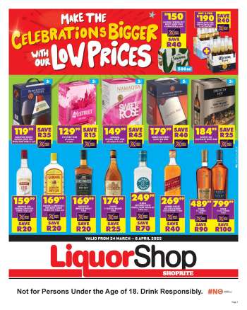Shoprite catalogue  - 24/03/2025 - 06/04/2025.