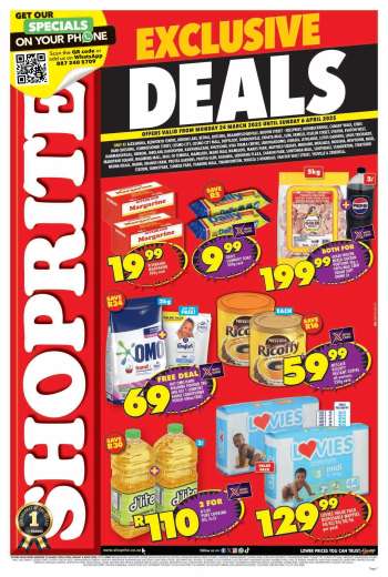 Shoprite catalogue  - 24/03/2025 - 06/04/2025.