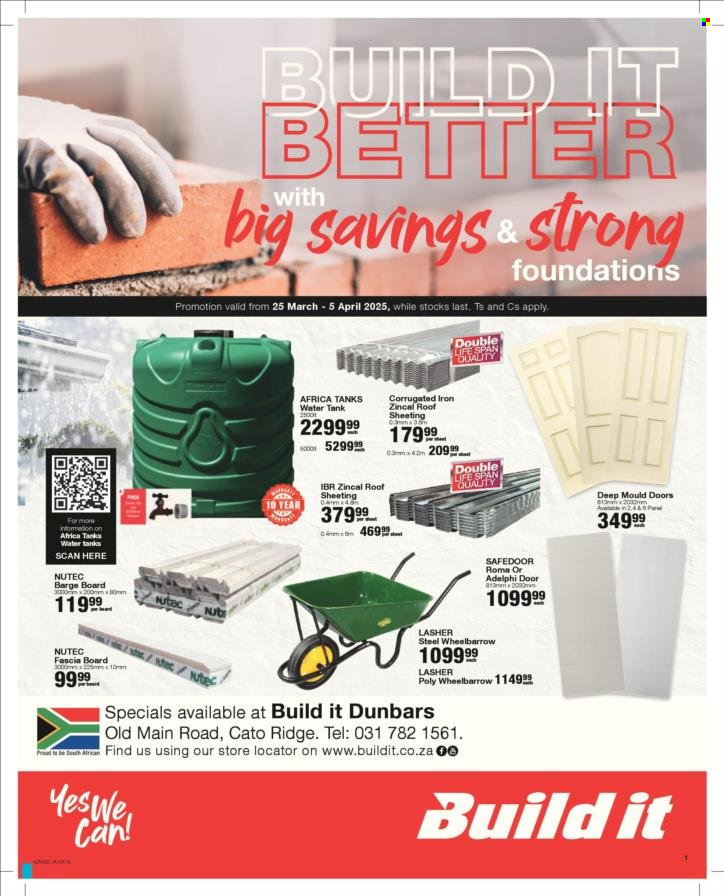 Build It specials - 25/03/2025 - 05/04/2025. Page 1