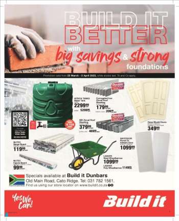 Build It catalogue  - 25/03/2025 - 05/04/2025.