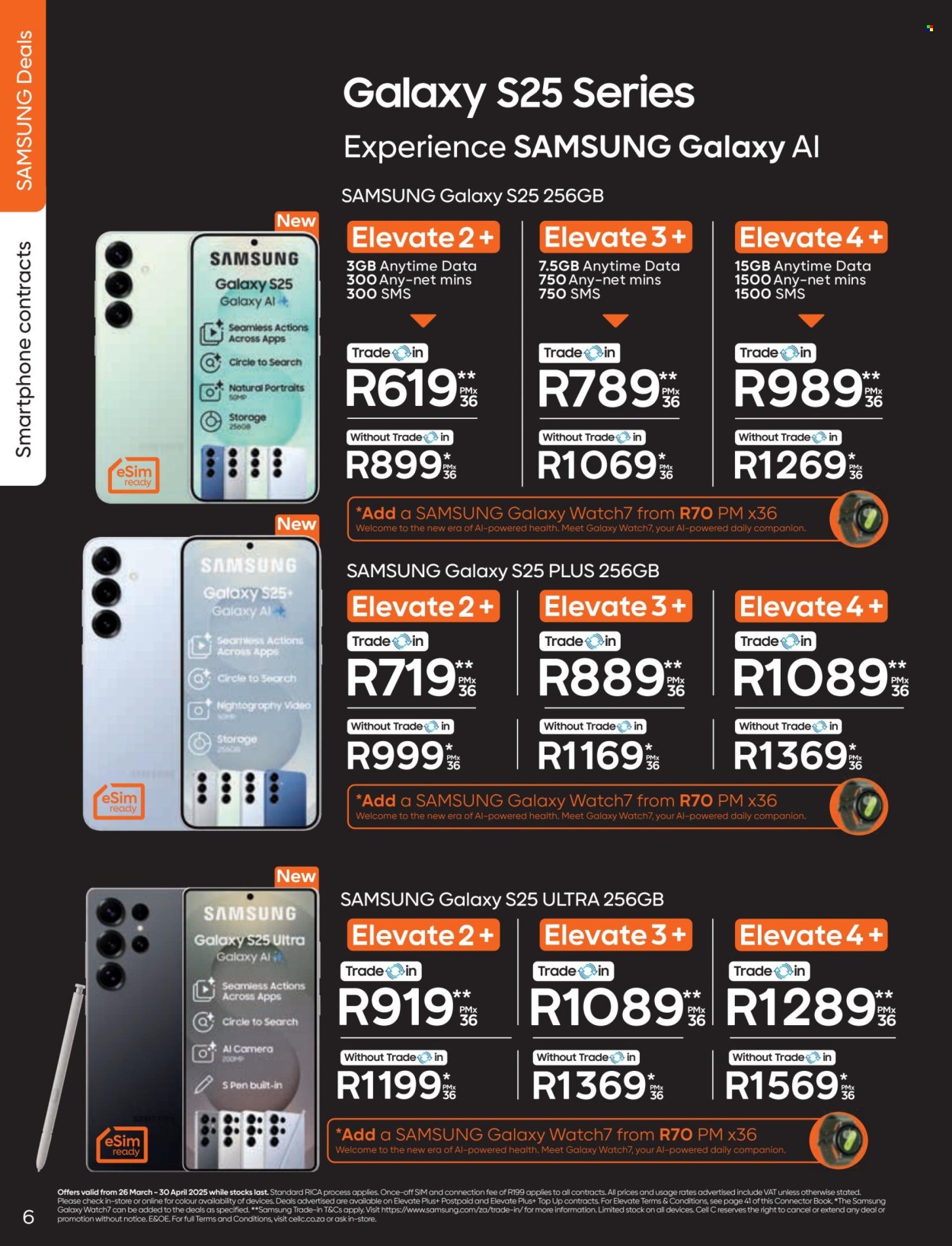 Cell C specials - 26/03/2025 - 30/04/2025. Page 6