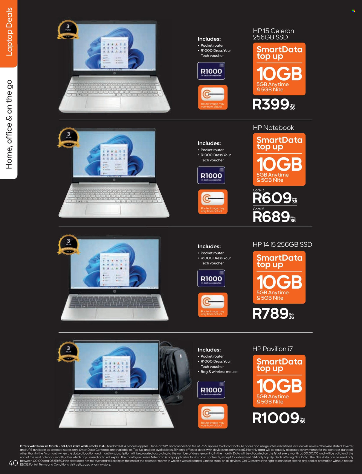 Cell C specials - 26/03/2025 - 30/04/2025. Page 40
