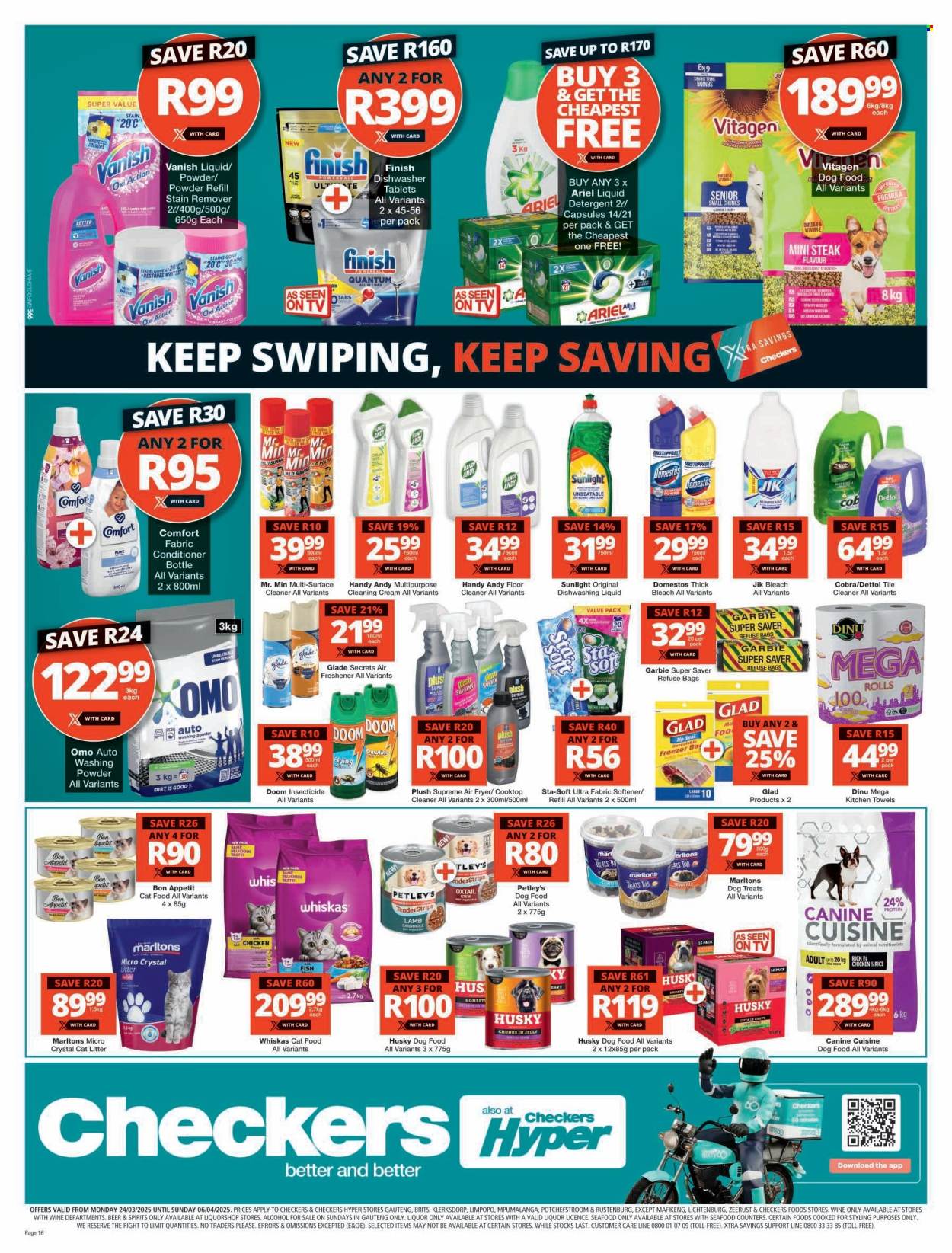 Checkers specials - 24/03/2025 - 06/04/2025. Page 16