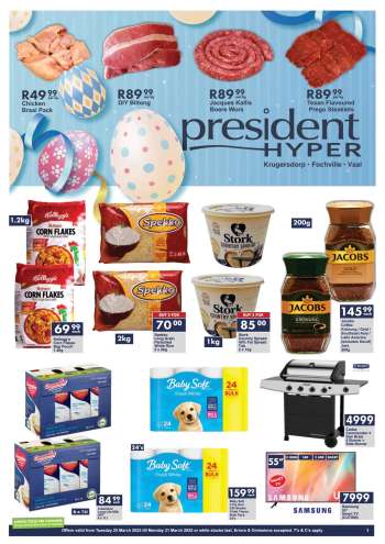 President Hyper catalogue  - 25/03/2025 - 31/03/2025.
