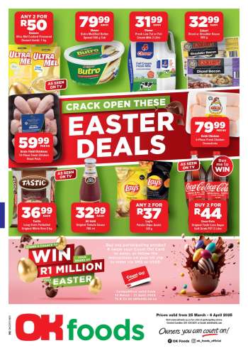 OK Foods catalogue  - 25/03/2025 - 06/04/2025.