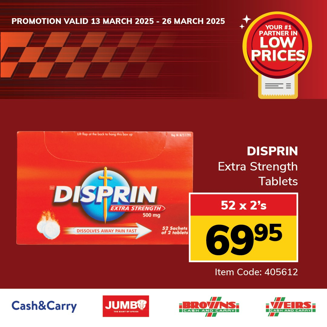Jumbo Cash & Carry specials - 13/03/2025 - 26/03/2025. Page 4
