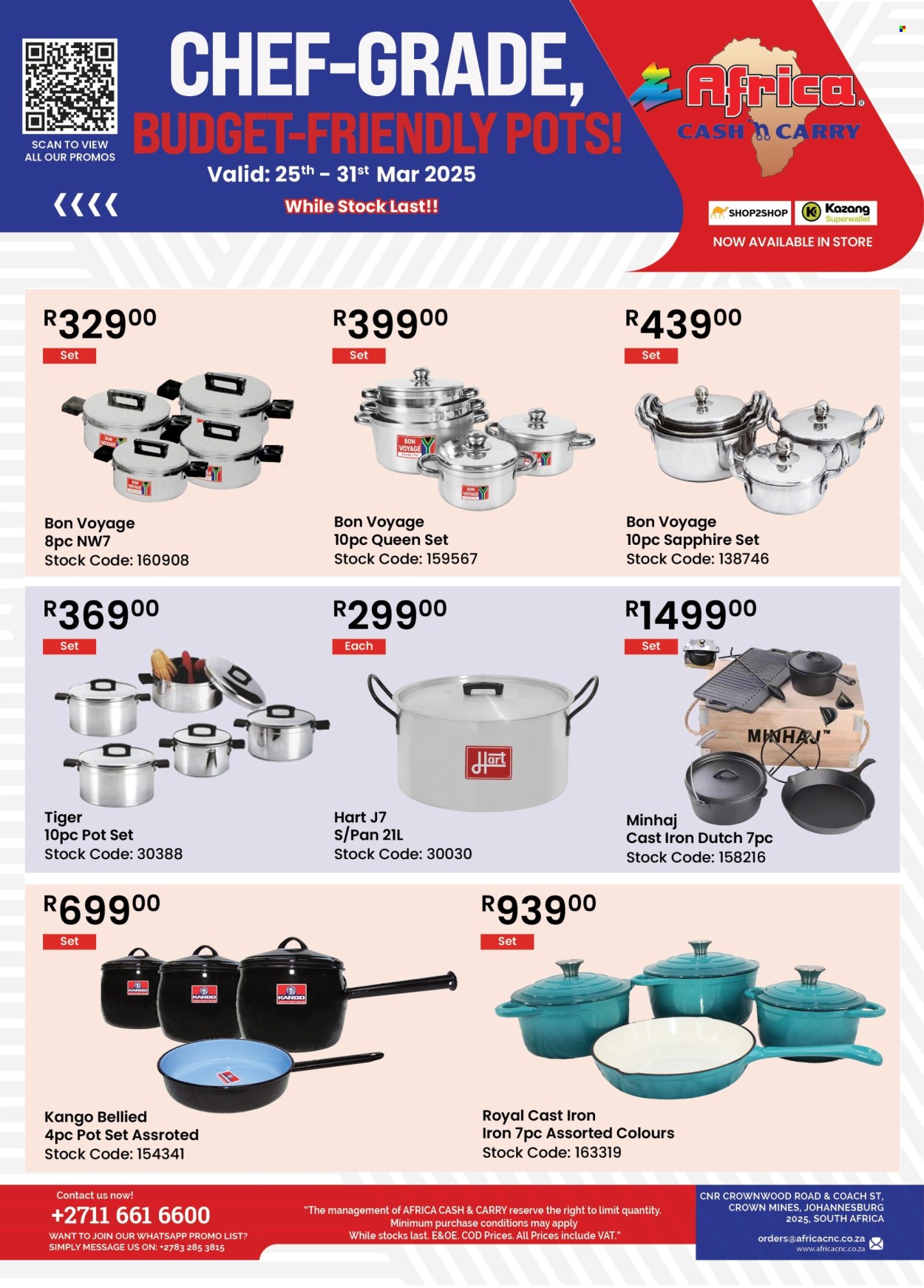 Africa Cash & Carry specials - 25/03/2025 - 31/03/2025. Page 1