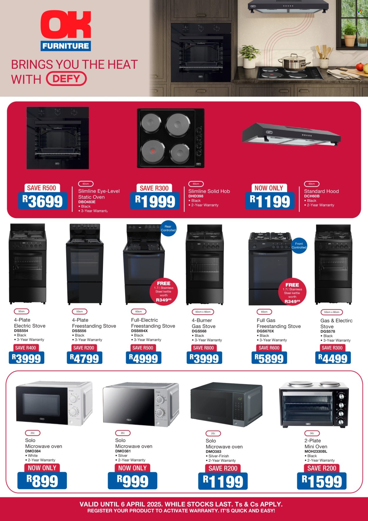 OK Furniture specials - 26/03/2025 - 06/04/2025. Page 1